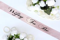 Wifey to be sash Bridal sash Bachelorette party sash #bachelorette #bacheloretteparty #bridalshower #romantic #vintage #brideparty #bridesmaids #weddings