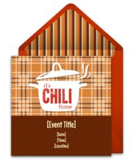 Free dinner party invitations. Tons of unique online invitations you can personalize and send via email. We love this one for a spirited Chili Cook-Off!