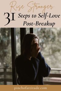 It can be a real challenge to figure out how to love yourself again after a breakup, especially if you associate your self-worth with your partner or the relationship. Reclaim your power and rise stronger after a breakup with these 31 steps to self-love. From embracing your emotions to honoring your boundaries, discover how to love yourself fiercely and authentically. Here’s how!