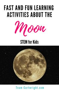 Moon Activities for Preschoolers - Team Cartwright