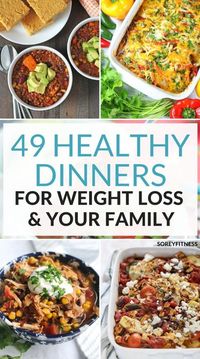 Healthy Dinner Ideas for Weight Loss and Your Family | healthy meal prep | healthy dinner recipes for weight loss | lose weight #healthydinnerrecipes #healthydinner #dinner #healthyfood #healthyrecipes #healthyeating #healthyliving #healthymeals #mealplanning #mealideas #dinnerrecipes #dinnerideas #dinnertime #supper