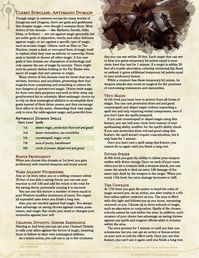 For settings with clerics that oppose the use of arcane magic, or for gods of abjuration that wish to protect their followers, the brand new Antimagic Domain is the cleric subclass to use! D&D Unleashed is free and fanmade. See more (including the full article for this subclass) at dndunleashed.com, or follow @EvilBenevolent on twitter for the newest updates and answers to questions. You can also find this subclass in the homebrew section on D&D Beyond! #dnd #dnd5e #dndhomebrew