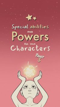 special ability and power ideas for your characters, part 3 🌿#writing #o...