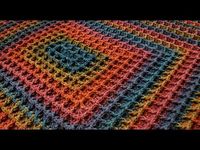 (3) The Rectangle Waffle Blanket Crochet Tutorial! - YouTube