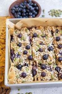 Almond Flour Breakfast Bars - The Roasted Root