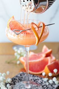 This beautiful French Blonde Cocktail is rumored to be Taylor Swift's favorite drink! A gin cocktail that's light and refreshing, tart and slightly sweet. Perfect for your next happy hour!