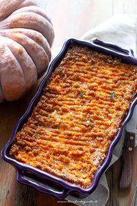 Gateau di zucca (variante golosa e facile al classico di patate)