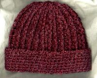 Crocheted Rib Hat Pattern - Mielke's Fiber Arts