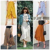 Kibbe's Body Types on Instagram: “Non-typical TR options: modest skirts (midi to maxi length) [Requested] "The other type of skirt that you wear equally well is a softly…”