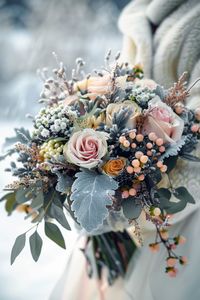 130+ Bouquets Perfect for a Winter Wedding | Matched Hearts