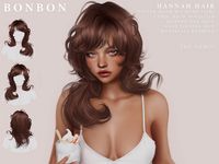 Second Life Marketplace - (DEMO) bonbon - hannah hair