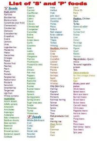 Slimming world SP foods More