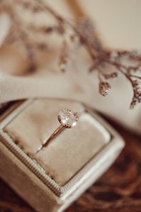 The Esperanza Oval Triple Prong Solitaire Ring - Sarah O.