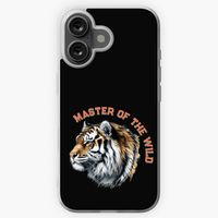 Get my art printed on awesome products. Support me at Redbubble #RBandME: https://www.redbubble.com/i/iphone-case/Tiger-Master-of-the-Wild-by-Baileybaby1/166644051.5N5OC?asc=u