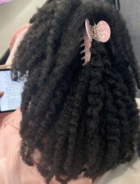 #naturalhair #clawclipnaturalhair #naturalhairstyles #long4chair