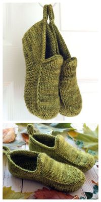 Woodland Loafers Knitting Patterns - Knitting Pattern