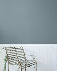 An elegant Old World blue that also works well in more contemporary spaces.