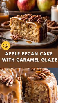 Apple pecan cake is a moist, spiced dessert loaded with tender apple chunks and crunchy pecans. Drizzled with a rich caramel glaze, it’s a delightful blend of flavors perfect for fall or any special gathering.