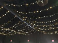 Twinkle lights can create a starry sky over your dance floor - and who DOESN'T want to dance the night away under the stars?! 🌟  #illumepghdesign #eventdesign #eventpros #twinklelights #starrynight #weddinglighting #pittsburghweddings #customlighting #weddinginspo #transformyourspace