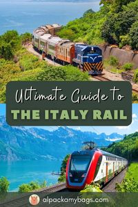 Travel around Italy with ease with the ultimate guide to using the trains in Italy. Learn all about the Italy rail system here! italy trip | italy train trip | italy travel