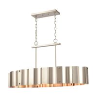 Clausten 37'' Wide 4-Light Linear Chandelier | 89058/4-ELK | Elk Home