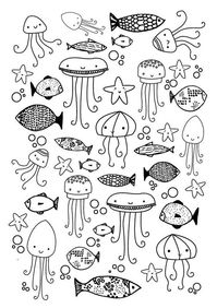 200+ Doodle Ideas To try In Your Bullet Journal/ Decorate your Bujo with these doodles. From cute cactus doodles, to sea life, to cute little food. Dress up your Bullet Journal! #doodles #bulletjournal #bujo