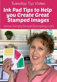 7 ink pad tips that will make a difference in your stamping! How do you refill an ink pad? Why are my images fuzzy? We'll cover these issues and much more! Check it out at www.SimplySimpleStamping.com #inkpadsforstamping #howtoreinkstamppad #stampingtipsandtechniques #cardmakinginktechniques #papercrafts #papercrafting #cardmaking #conniestewart #simplysimplestamping