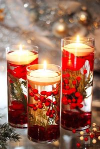 DIY Floating Holiday Candles | eHow