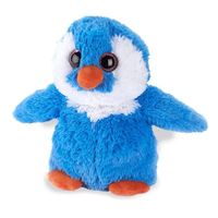 Part of the Warmies classic range is this lovely microwaveable Blue Penguin. 

This Warmies Blue Penguin measures 13" (33 cm). Perfect to keep you warm on a winter's day, simply warm for 90 seconds in any microwave up to 1000W.