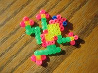 perler froggie