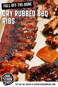 These baby back ribs are seasoned with a homemade dry rub and then baked in the oven till they are tender and fall off the bone. Slather these ribs with your favorite BBQ sauce and finish them on the grill for juicy, tender, fall off the bone ribs.