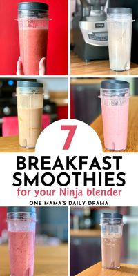 Simplify your breakfast routine with a healthy and filling breakfast smoothie, shake, or fruit slush. Each recipe includes just a few ingredients to blend and enjoy.