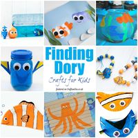 10 Finding Dory Crafts Your Kids Will Love! - Crafts on Sea