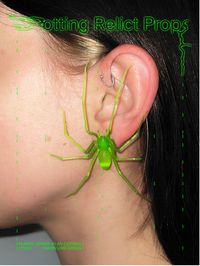 Hello, I am now also selling the viral spider earrings in NEON LIME GREEN. I work on each piece by hand and put a lot of effort into making each unique piece perfectly realistic! I offer ONE SINGLE spider ear stud. Definitely a shocker for any Halloween party. IMPORTANT INFO: International shipping may take 10-15 days. Greetings from Germany