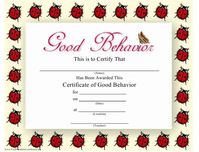 Definitely skillfully designed, this 4th Free Printable Good Behavior Certificate Template can be the best idea afterward you want to design a more well-ventilated and indigenous design. Save and get the editable award certificate for the kindergarten editable template now!