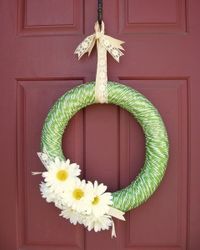 TweetTime to spruce up your front door for spring!  I priced wreath forms in the craft store this week and the styrofoam rings start at about $9 for a small one and go up from there.  The large sizes wereRead More