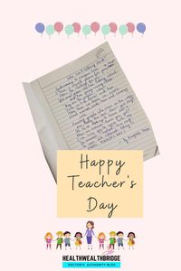 Teachers day poem by Anuprita Misra