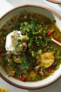 Lemony Chicken Soup With Fennel and Dill Recipe - NYT Cooking