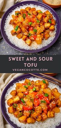 Sweet and Sour Tofu