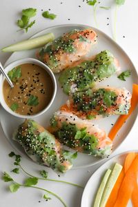 Kimchi Summer Rolls