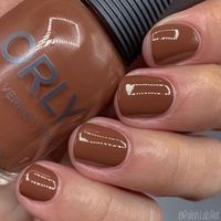 *pr* - Color name: “Canyon Clay” from the @orly “Desert Muse” Fall 2020 Collection. This is shown here in 2 coats. I didn’t struggle to…