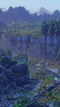 Getoxian is a Minecraft Landscape made by McMeddon, and these are renders and screenshots of that world to showcase.