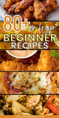 Unlock the magic of your air fryer with over 80 beginner-friendly recipes! From crispy appetizers to savory mains and sweet treats, this collection has something for everyone. Perfect for anyone new to air frying or looking to expand their culinary repertoire.