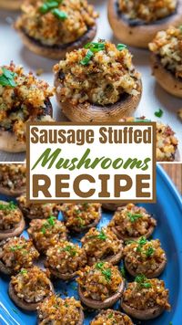 Bite into bliss with the Sausage Stuffed Mushrooms Recipe, where crunchy meets creamy in a flavour-packed morsel. Imagine the earthy base of tender mushrooms filled to the brim with savoury sausage, melding textures and flavours in perfect harmony.