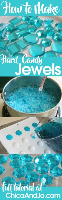 How to make hard candy jewels | Chica and Jo