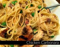 Chicken Carbonara – Aunt Bee's Recipes