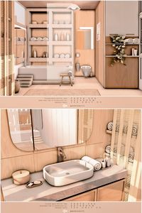 The Sims 4 CC's Cream modern Bathroom. Custom Content was used. Download The Sims Resource. @thesimsresource . #TS4 #growingtogether #sims4infants #sims4infant #CC #sims4cc #ccfinds #ts4cc #ts4lots #tsr #TheSimsResource #sims4 #thesims4 @Moniamay72 #architecture #thesims4builds #TSR #cc Download link : https://www.thesimsresource.com/downloads/1681957