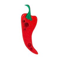 Spanish Chilli | Erstwilder's Hand-made Brooch