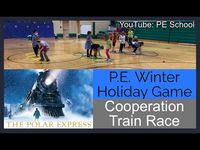 P.E. Winter Holiday Game: "The Polar Express" - YouTube