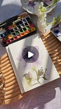 3,879 likes, 67 comments - jolypoa on April 22, 2024: "A relaxing watercolor floral painting 🥰". 